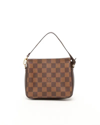 Pre-owned Louis Vuitton Damier Ebene Truth Makeup Bag
