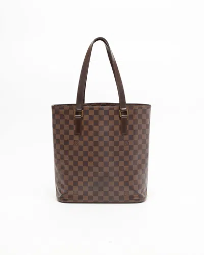 Pre-owned Louis Vuitton Damier Ebene Vavin Gm Tote Bag