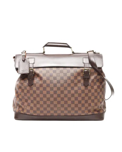 Louis Vuitton Damier Ebene West End Weekend Bag In Brown