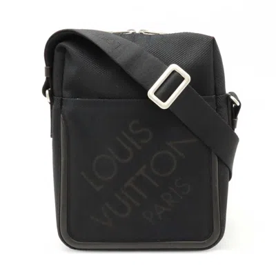 Pre-owned Louis Vuitton Damier Geant Black Noir Damier Geant Leather Shoulder Bag ()