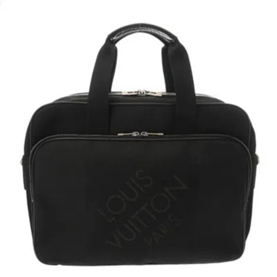 Pre-owned Louis Vuitton Damier Geant Clutch Bag () In Black