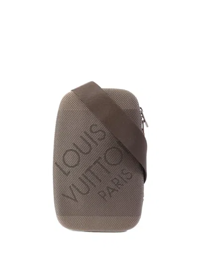 Pre-owned Louis Vuitton Damier Geant Mage Belt Bag In Neutral