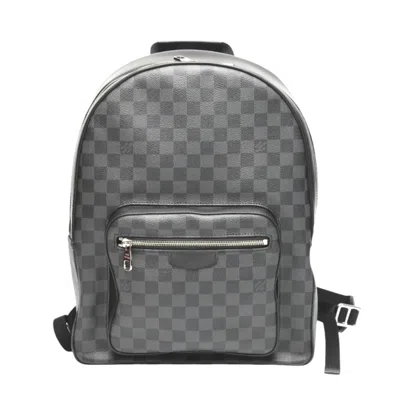 Pre-owned Louis Vuitton Damier Graphite Black Damier Graphite Backpack ()