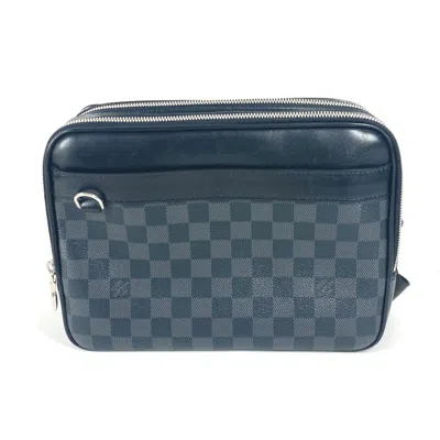 Pre-owned Louis Vuitton Damier Graphite Black Damier Graphite Shoulder Bag ()