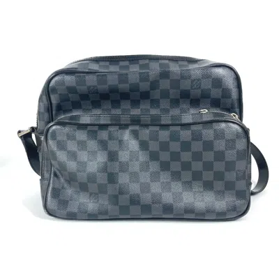 Pre-owned Louis Vuitton Damier Graphite Black Damier Graphite Shoulder Bag ()