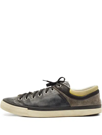Pre-owned Louis Vuitton Damier Graphite Canvas Sneakers