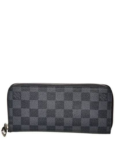 Pre-owned Louis Vuitton Damier Graphite Canvas Wallet (authentic )