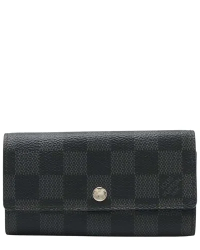 Louis Vuitton Damier Graphite Key Case (authentic Pre-loved)