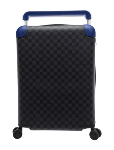 Pre-owned Louis Vuitton Damier Graphite Suitcase 55 In Multi