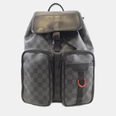 Pre-owned Louis Vuitton Damier Graphite Utility Backpack