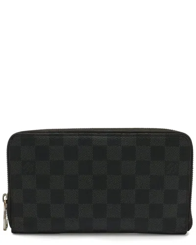 Pre-owned Louis Vuitton Damier Graphite Zippy Organizer Wallet (authentic Pre-loved)