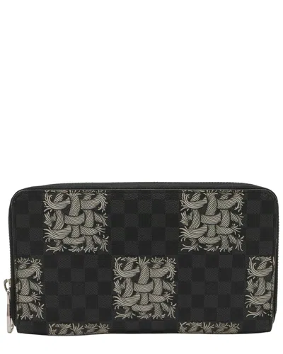 Pre-owned Louis Vuitton Damier Graphite Zippy Organizer Wallet (authentic Pre-loved)