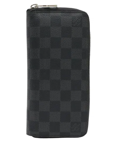 Pre-owned Louis Vuitton Damier Graphite Zippy Wallet (authentic Pre-loved)