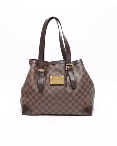 Pre-owned Louis Vuitton Damier Hampstead Mm Tote Bag