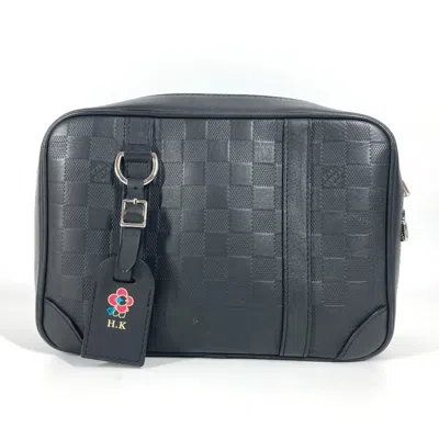 Pre-owned Louis Vuitton Damier Infini Black Damier Infini Shoulder Bag ()
