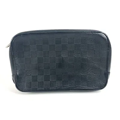 Pre-owned Louis Vuitton Damier Infini Black Onyx Damier Infini Clutch Bag ()