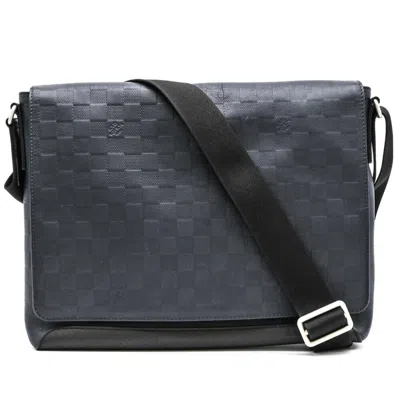 Pre-owned Louis Vuitton Damier Infini Dark Navy Damier Infini Shoulder Bag ()