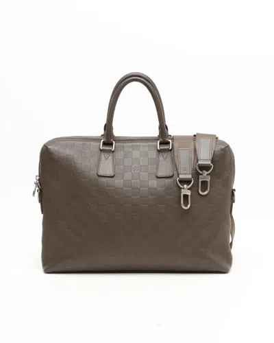 Pre-owned Louis Vuitton Damier Infini Jules Business Bag