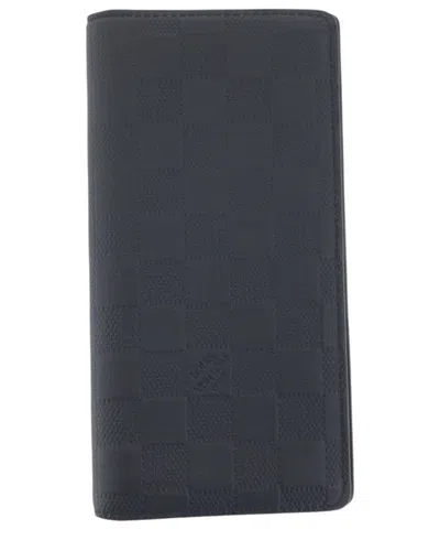 Pre-owned Louis Vuitton Damier Infini Long Wallet (authentic Pre-loved)