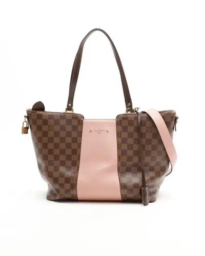 Pre-owned Louis Vuitton Damier Jersey Magnolia Bag In Multi