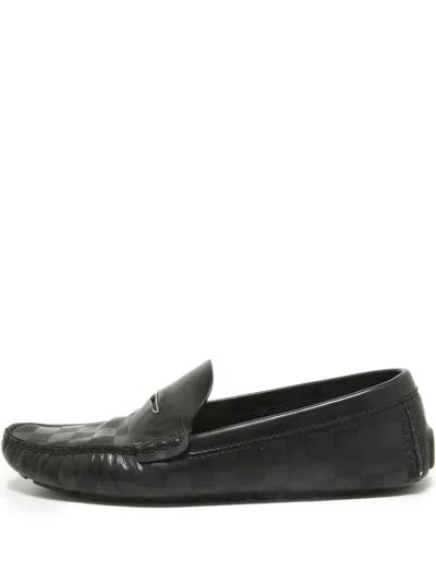 Pre-owned Louis Vuitton Damier Loafers