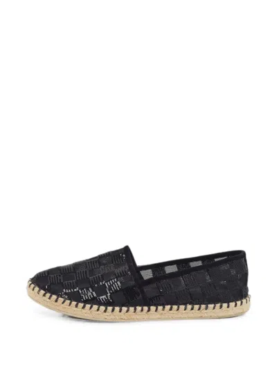 Pre-owned Louis Vuitton Damier Mesh Espadrilles In Blue