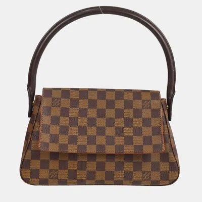 Pre-owned Louis Vuitton Damier Mini Looping Handbag