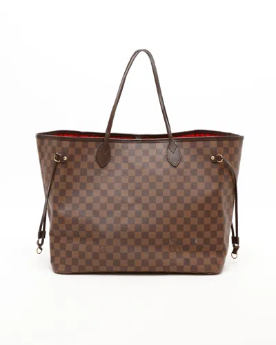 Pre-owned Louis Vuitton Damier Neverfull Gm Tote Bag