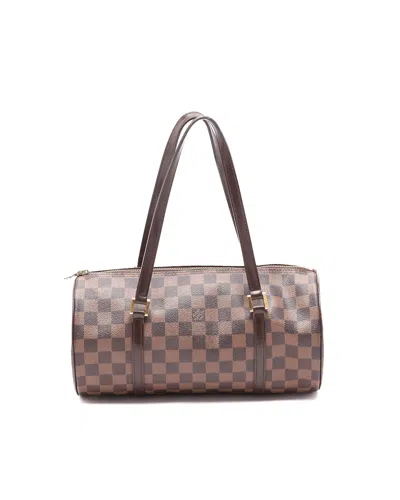 Pre-owned Louis Vuitton Damier Papillon 30 Bag In Brown