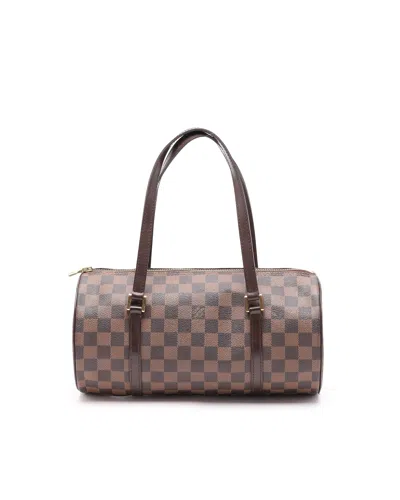 Pre-owned Louis Vuitton Damier Papillon 30 Bag In Brown