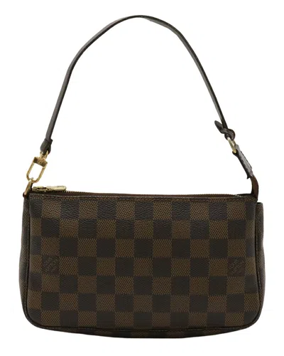 Pre-owned Louis Vuitton Damier Pochette Accessoire Clutch (authentic Pre-loved)