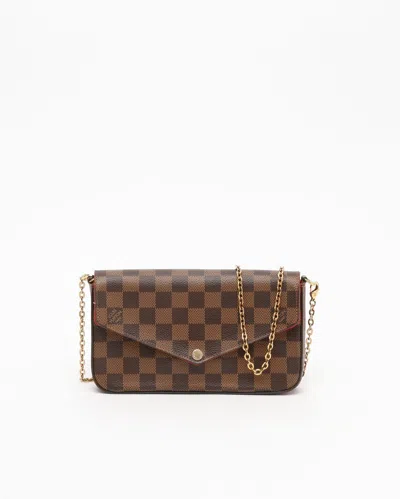 Pre-owned Louis Vuitton Damier Pochette Félicie Bag