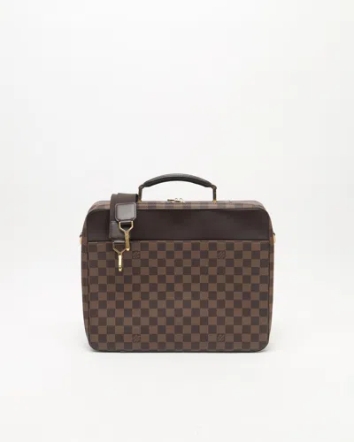 Pre-owned Louis Vuitton Damier Porte Ordinature Savana Bag