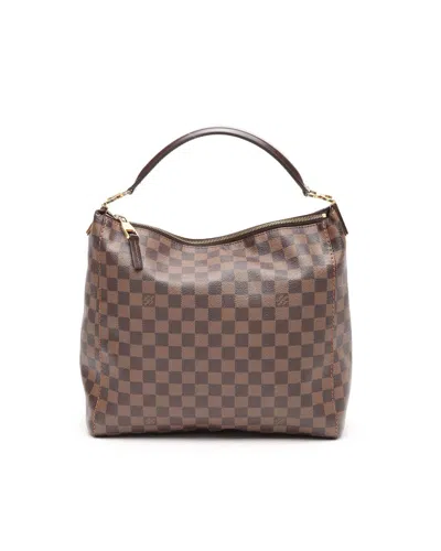 Pre-owned Louis Vuitton Damier Portobello Pm Bag In Brown