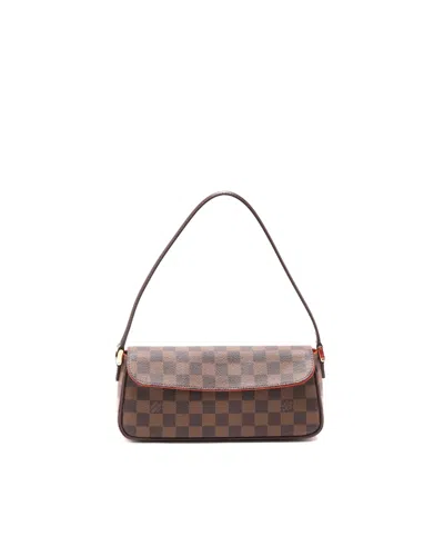 Louis Vuitton Damier Recoleta Bag In Brown