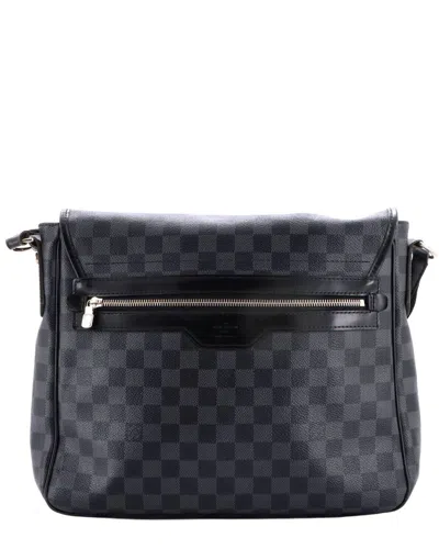 Louis Vuitton Daniel Messenger Bag Damier Graphite Mm (authentic Pre-loved)