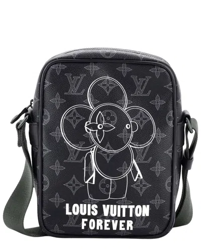 Pre-owned Louis Vuitton Danube Handbag Limited Edition Vivienne Monogram Eclipse Pm (authentic Pre-loved)