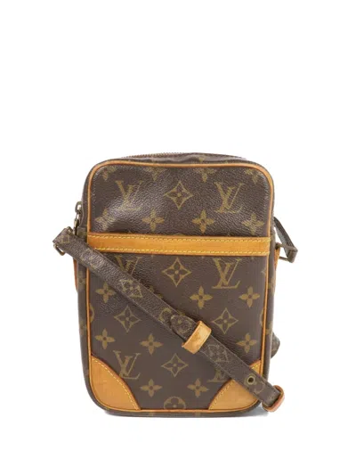 Pre-owned Louis Vuitton Danube Monogram-pattern Shoulder Bag In Brown