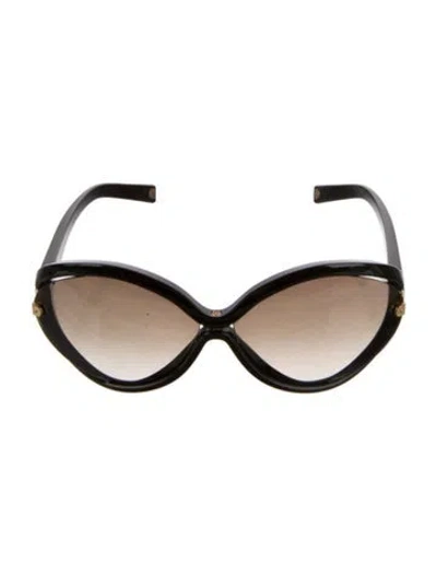 Pre-owned Louis Vuitton Daphne Lv Monogram Sunglasses In Brown