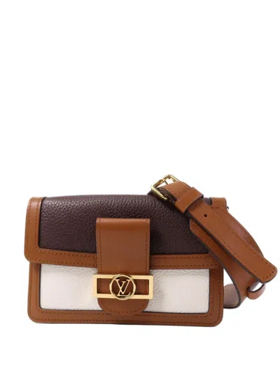 Pre-owned Louis Vuitton Dauphine Belt Bag In Brown
