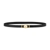 Louis Vuitton Dauphine Pearl 20mm Reversible Belt In Black