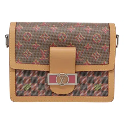 Pre-owned Louis Vuitton Dauphine Pink Canvas Shoulder Bag ()
