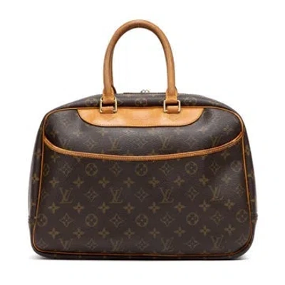 Pre-owned Louis Vuitton Deauville Null In Brown