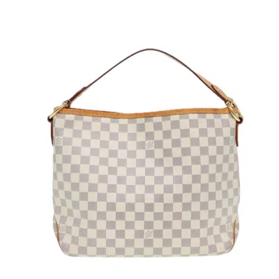 Pre-owned Louis Vuitton Delightful Grey Canvas Shoulder Bag ()