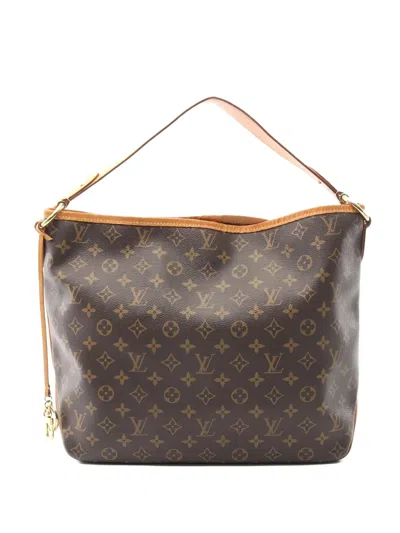 Pre-owned Louis Vuitton Delightful Mm Shoulder Bag In Brown