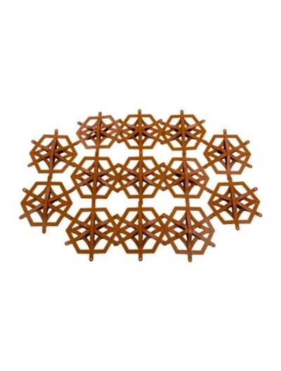 Pre-owned Louis Vuitton Diamond Screen By Marcel Wanders In Brown