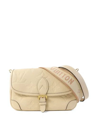 Pre-owned Louis Vuitton Diane Monogram Empire Bag In Neutral