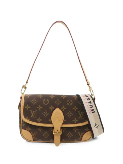 Pre-owned Louis Vuitton Diane Monogram Shoulder Bag In Brown