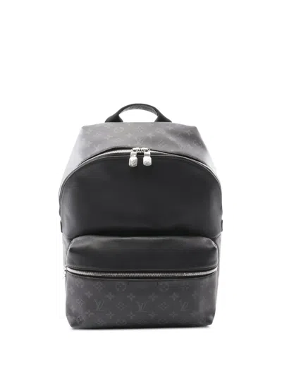 Pre-owned Louis Vuitton Discovery Backpack In Black