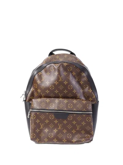 Pre-owned Louis Vuitton Discovery Backpack In Brown